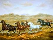 unknow artist Horses 012 France oil painting artist